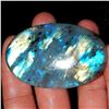 Image 1 : Huge 181ct Natural African Rainbow Labradorite Gemstone