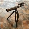Image 1 : Vintage Brass Portable Tabletop Telescope With Tripod Stand