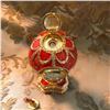 Image 3 : Russian Faberge-style Royal Chanticleer Trinket Jewel Box Egg Clock