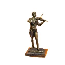Johann Strauss Playing Violen Memorial Bronze Sculpture
