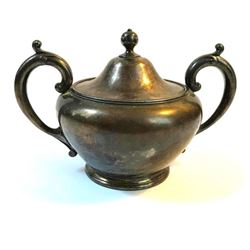 19thc Reed & Barton Silver Plate Lidded Bowl