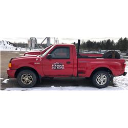 2002 FORD RANGER V6 PICKUP TRUCK