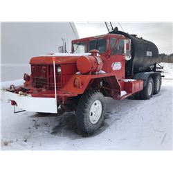 1976 AMC OFF ROAD WATER TRUCK W / 3" HONDA PUMP.