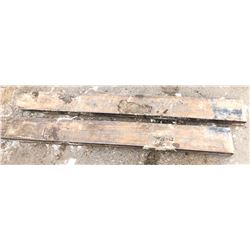 SET OF FORK EXTENSIONS - 7" X 78"