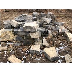 QTY OF LANDSCAPING STONE