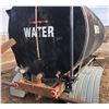 Image 1 : FRAME MOUNTED WATER TANK W/ FLUSHING BAR