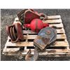 Image 1 : SKID LOT W / 3 X PULLEY, ETC