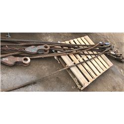 3 X SKID LOT OF CRANE RIGGING