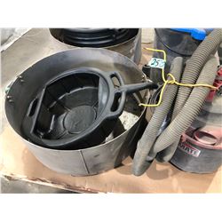 JOB LOT W / OIL DRAIN PAN & SHOP VAC