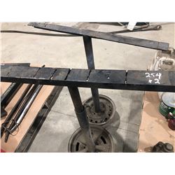 2 X METAL WORK STANDS