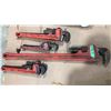 Image 1 : 7 X PIPE WRENCHES