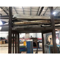 METAL RACKING W / CONTENTS