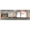 Image 1 : WOOD SHELVING UNIT