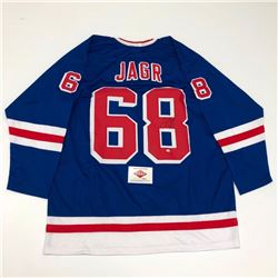 Authentic New York Rangers Jarimor Jagr #68 Autographed Jersey With COA