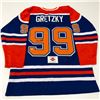 Image 1 : Authentic Edmonton Oilers Wayne Gretzky #99 Autographed Jersey With COA