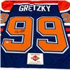 Image 2 : Authentic Edmonton Oilers Wayne Gretzky #99 Autographed Jersey With COA