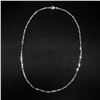 Image 2 : Sterling Silver 925 Figaro Link Necklace
