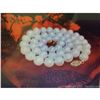 Image 2 : Stunning 49 Round Pearl Necklace With Gold Clasp