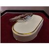 Image 1 : Ladies 925 Sterling Silver Plated Fox Bangle