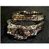 Image 1 : Bridal Set Three Stone Round 30