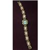 Image 1 : Elegant Ladies Gold Tone Quartz Watch with Unique Band