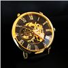 Image 2 : Automatic Forsining Wrist Watch Skeleton Dial with Mechanical Movement