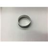 Image 3 : Men's Titanium Steel Silver Blue Engagement Ring