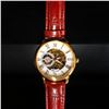 Image 3 : Forsining Wrist Watch Skeleton Dial with Mechanical Movement Men