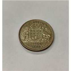 1954 Australia Florin Coin