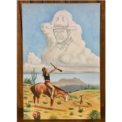 Original Oil Painting by J. Yellowhair