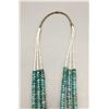 Image 3 : Three Strand Turquoise and Heishi Necklace