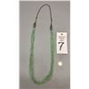 Image 8 : Five Strand Heishi Turquoise Necklace