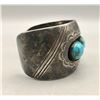 Image 2 : Vintage Turquoise and Sterling Silver Bracelet