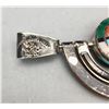 Image 4 : Exquisite Triple Spinner Zuni Inlay Pendant - Don Dewa