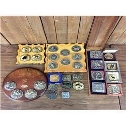 Large Belt Buckle Collection
