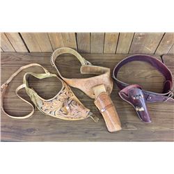 Group of Leather Gun Rigs