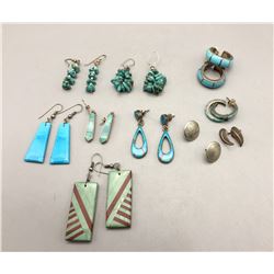 Group of 10 Pair of Earrings