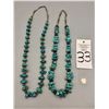 Image 6 : Two Chunky Turquoise Nugget Necklaces