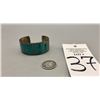 Image 9 : Turquoise and Sterling Silver Inlay Bracelet
