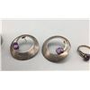 Image 4 : Sterling Silver Amethyst Jewelry Set