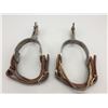 Image 10 : Vintage Crockett Spurs with Straps