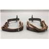 Image 11 : Vintage Crockett Spurs with Straps