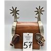 Image 14 : Vintage Crockett Spurs with Straps