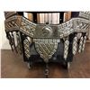Image 3 : Monel Silver Breast Collar by Ted Flowers
