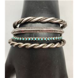 Four Vintage Bracelets