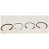 Image 9 : Four Vintage Bracelets