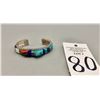 Image 10 : Cobblestone Inlay Bracelet by Lyndon Tsosie!