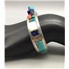 Image 8 : Cobblestone Inlay Bracelet by Lyndon Tsosie!