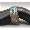 Image 8 : Vintage Turquoise and Sterling Silver Cuff Bracelet