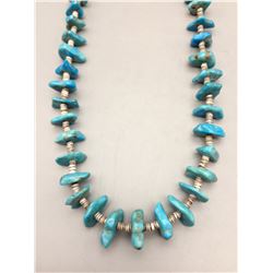 Vintage Turquoise and Shell Necklace